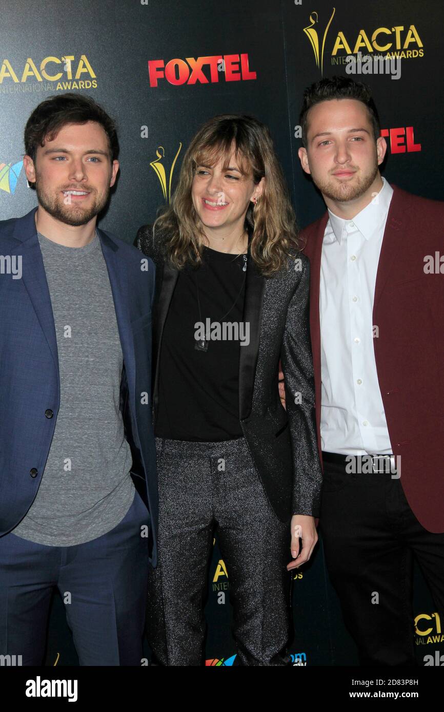 LOS ANGELES - JAN 6: Ethan Thompson, Samantha Ronson, Pete Nappi, Ocean ...