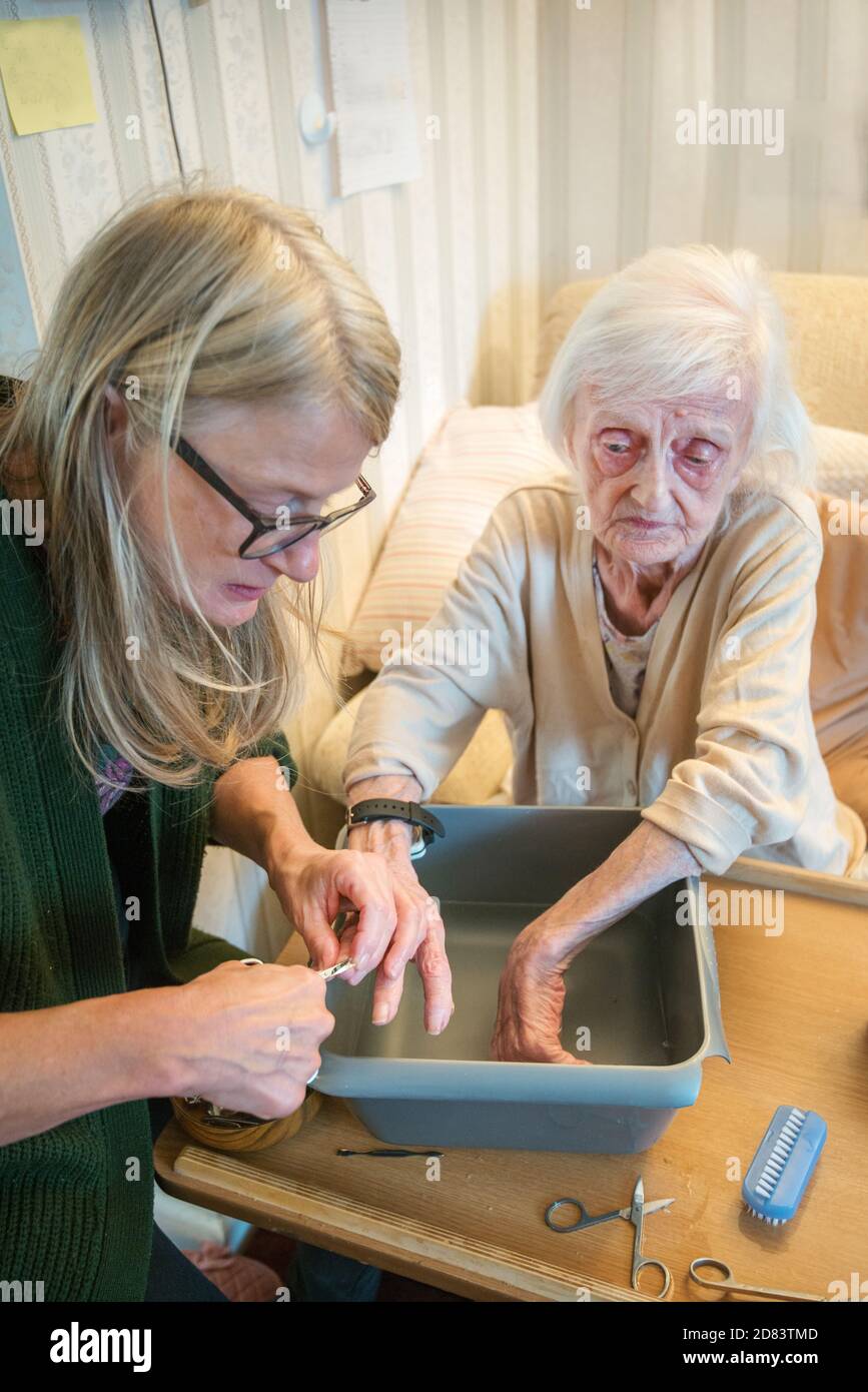 Carer wash hires stock photography and images Alamy