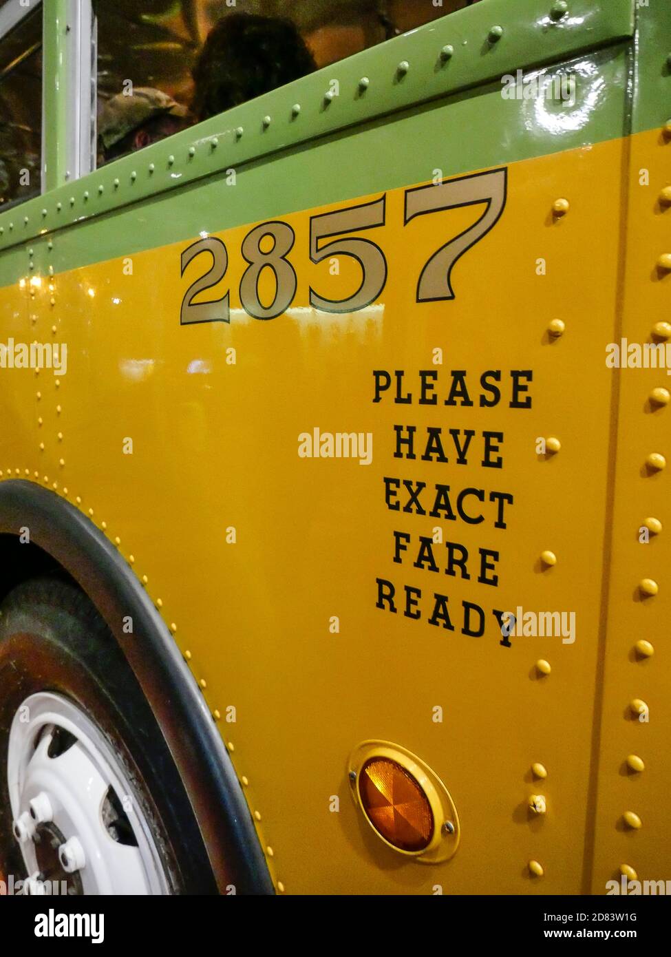 Rosa Parks bus at the Henry Ford Museum Stock Photo