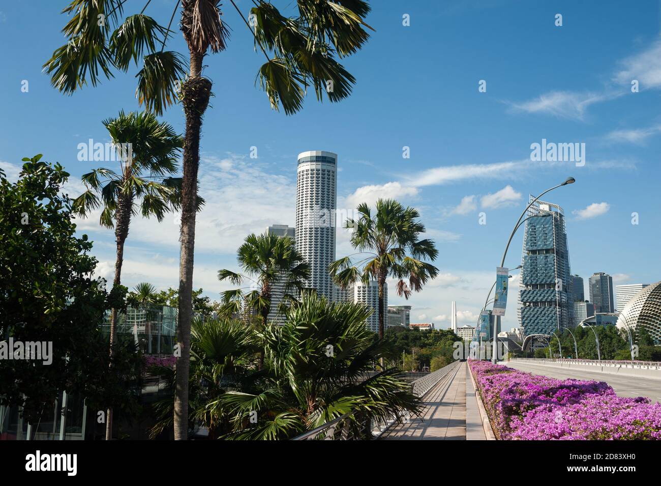 View of 25.10.2020, Singapore, Republic of Singapore, Asia - A view along ...