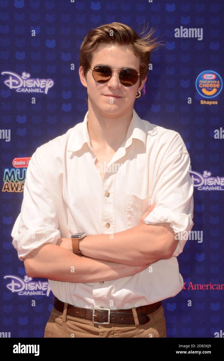 LOS ANGELES APR 29 Gus Kamp at the 2017 Radio Disney Music Awards at