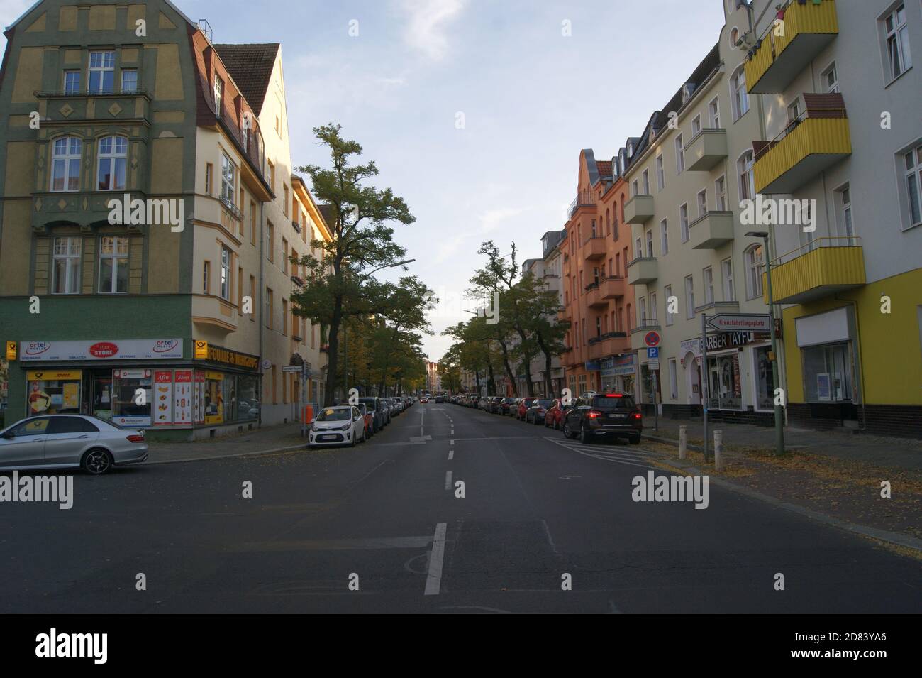 Pichelsdorfer Straße in Berlin-Spandau. Stock Photo
