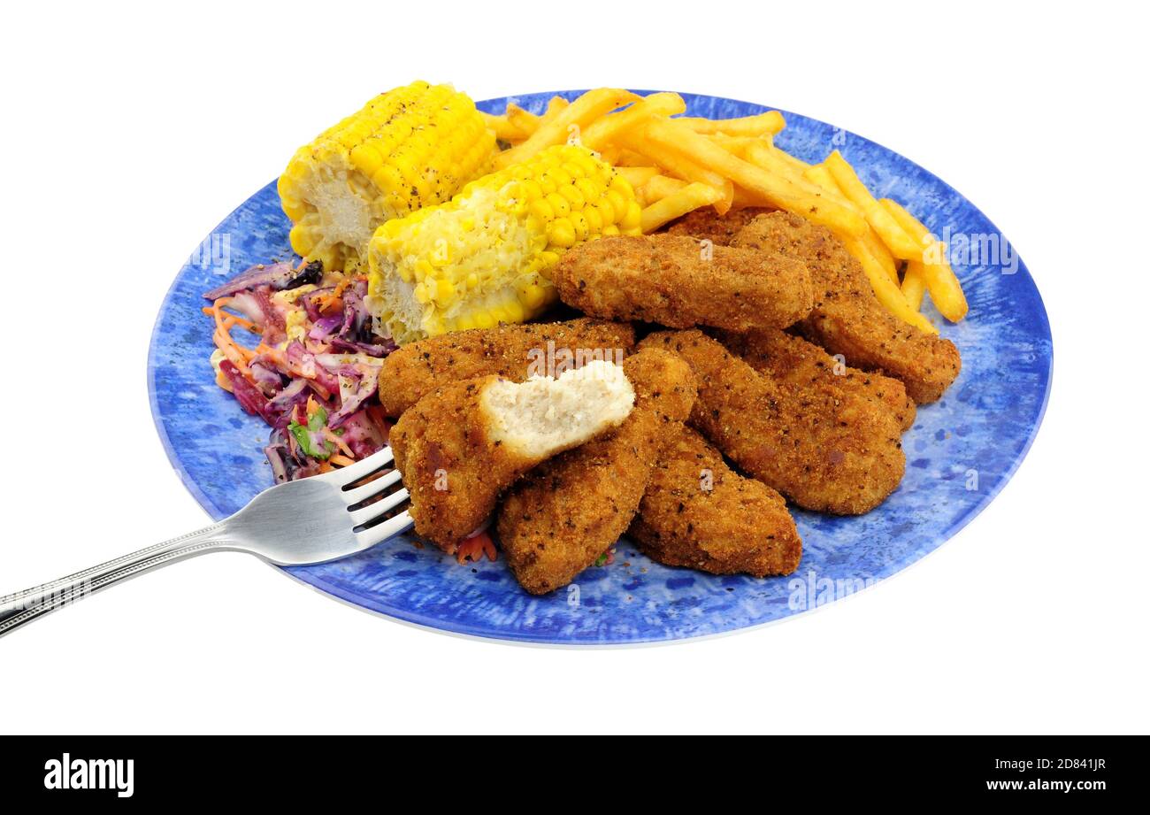Frying Dipper Southern fried chicken dippers, covered in spicy breadcrumbs with ...