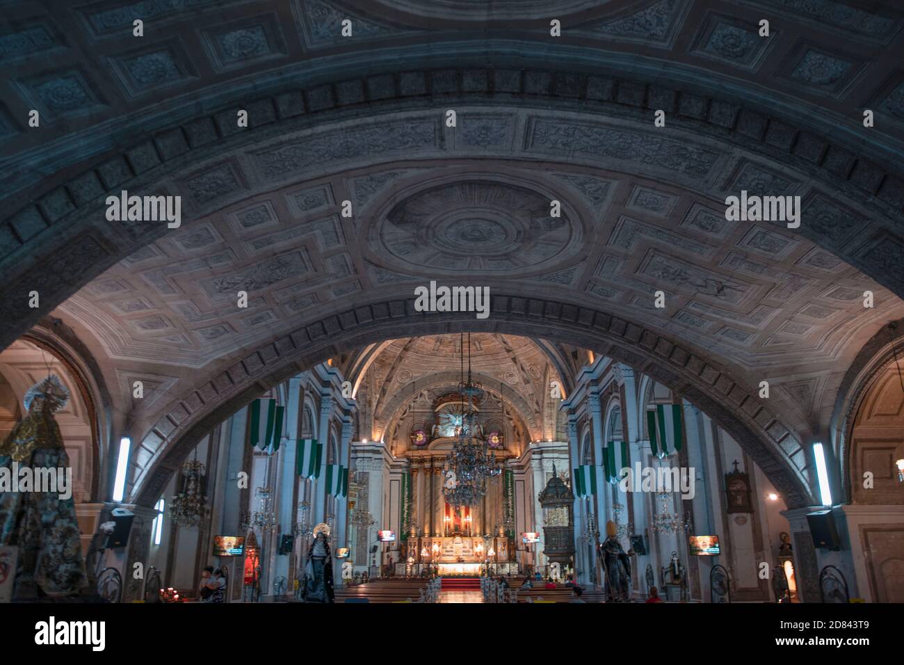 Old catholic church interior budapest hi-res stock photography and ...