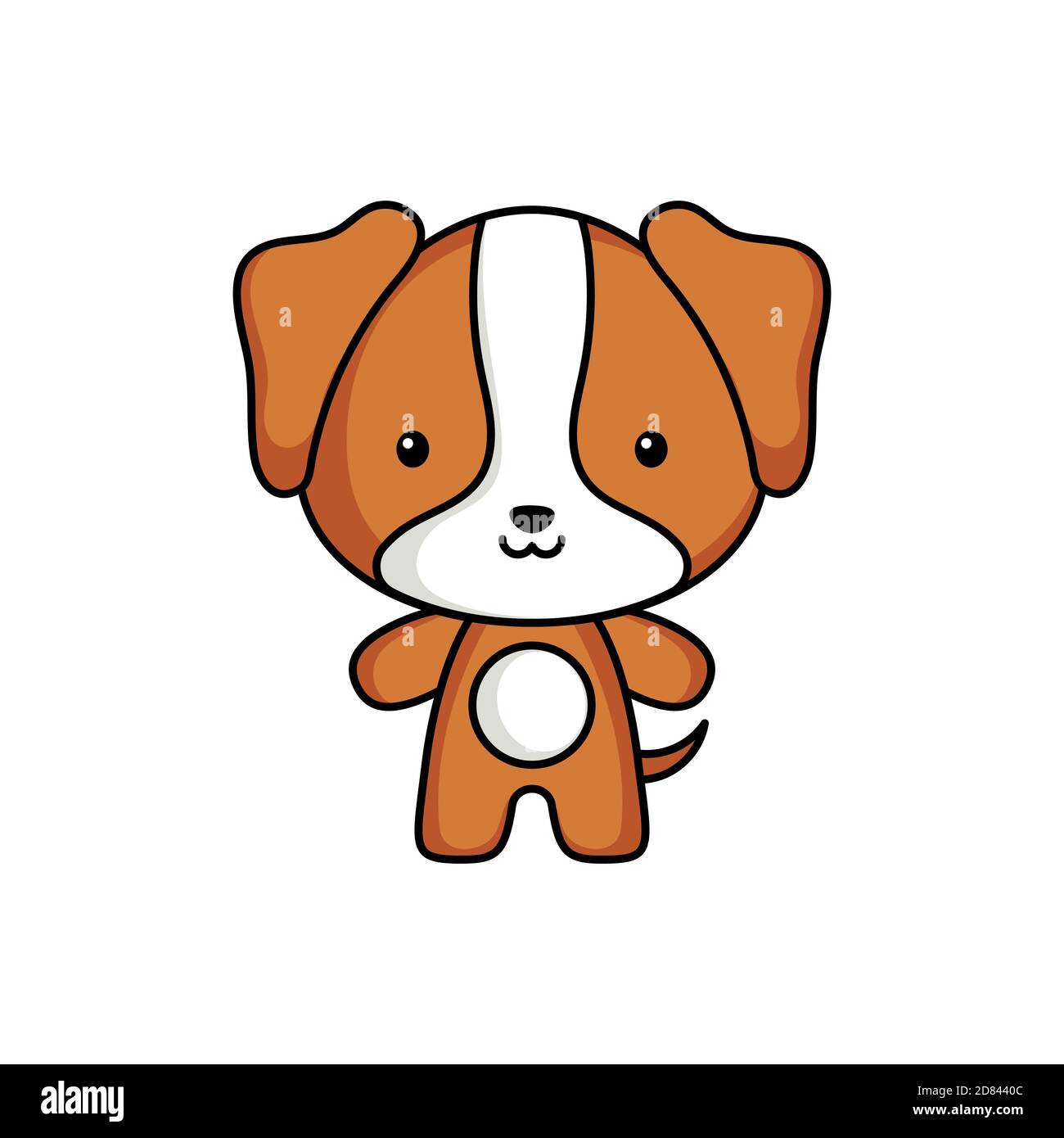 Cute cartoon dog logo template on white background. Mascot animal character design of album, scrapbook, greeting card, invitation, flyer, sticker Stock Vector Image & Art - Alamy Cute cartoon dog logo template on white background. Mascot animal character design of album, scrapbook, greeting card, invitation, flyer, sticker Stock Vector Image & Art - Alamy