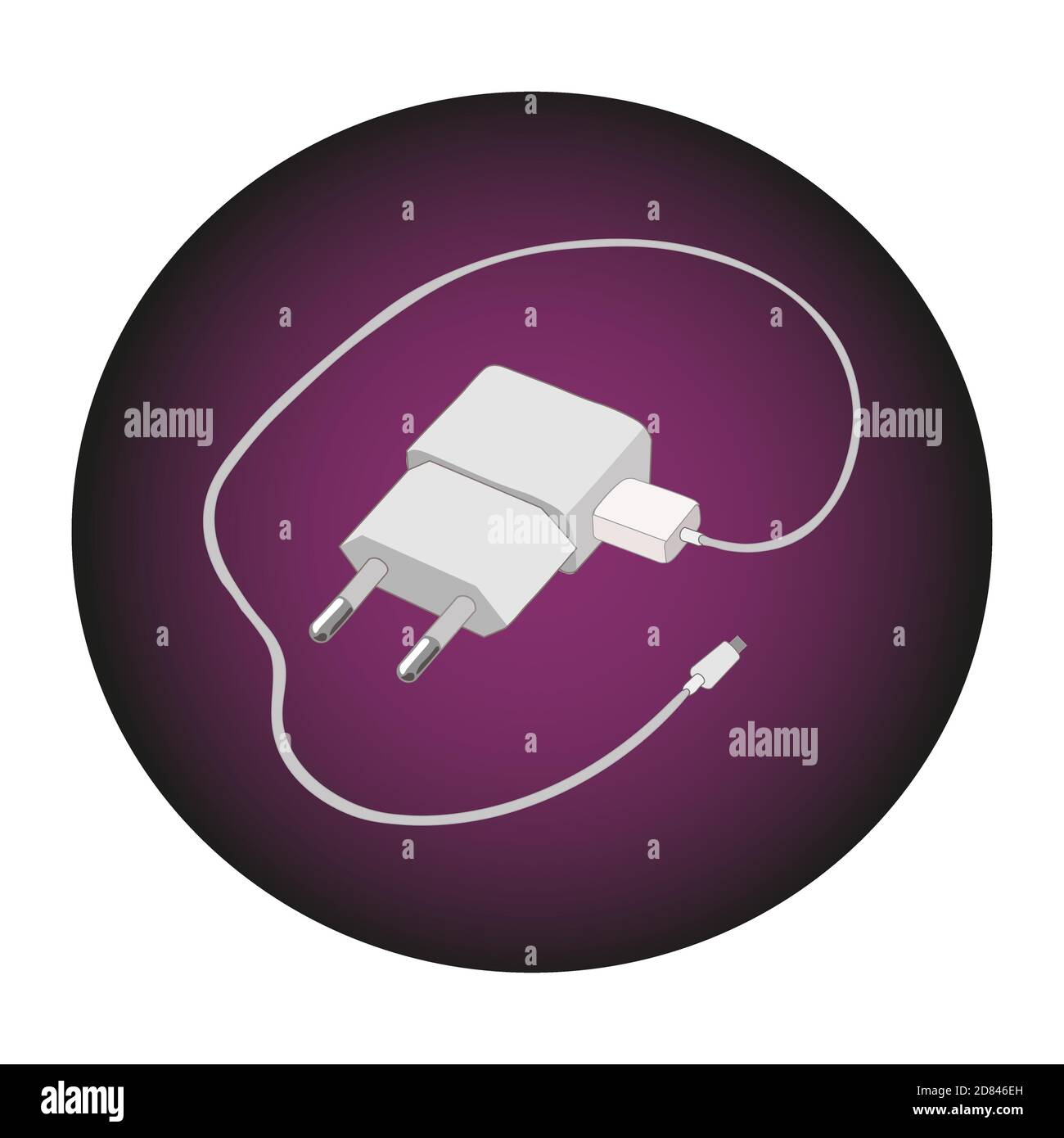 Plug in electric smart Stock Vector Images - Alamy