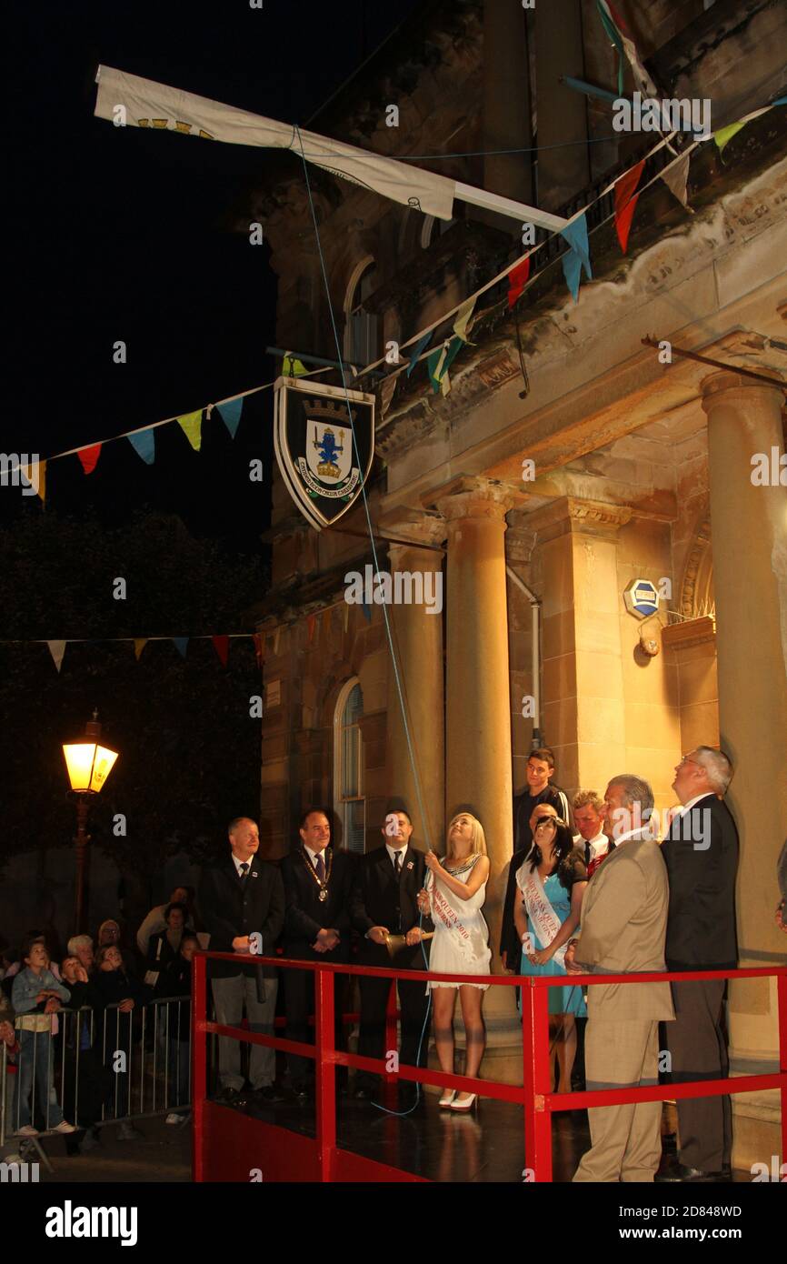 Irvine, Ayrshire, Scotland, UK Marymass is a festival in Irvine, dating