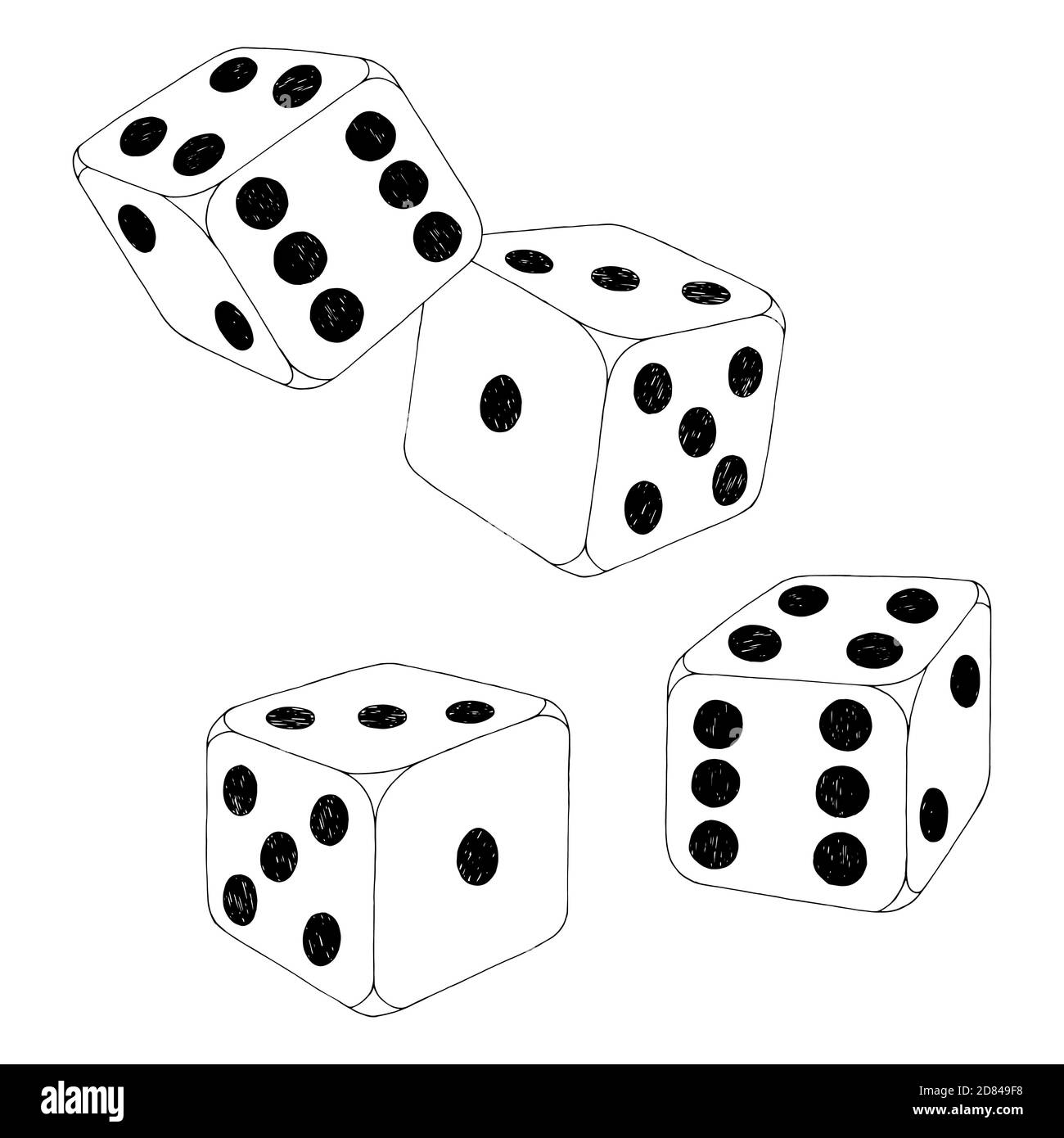 Dice Playing Stock Illustrations – 9,484 Dice Playing Stock