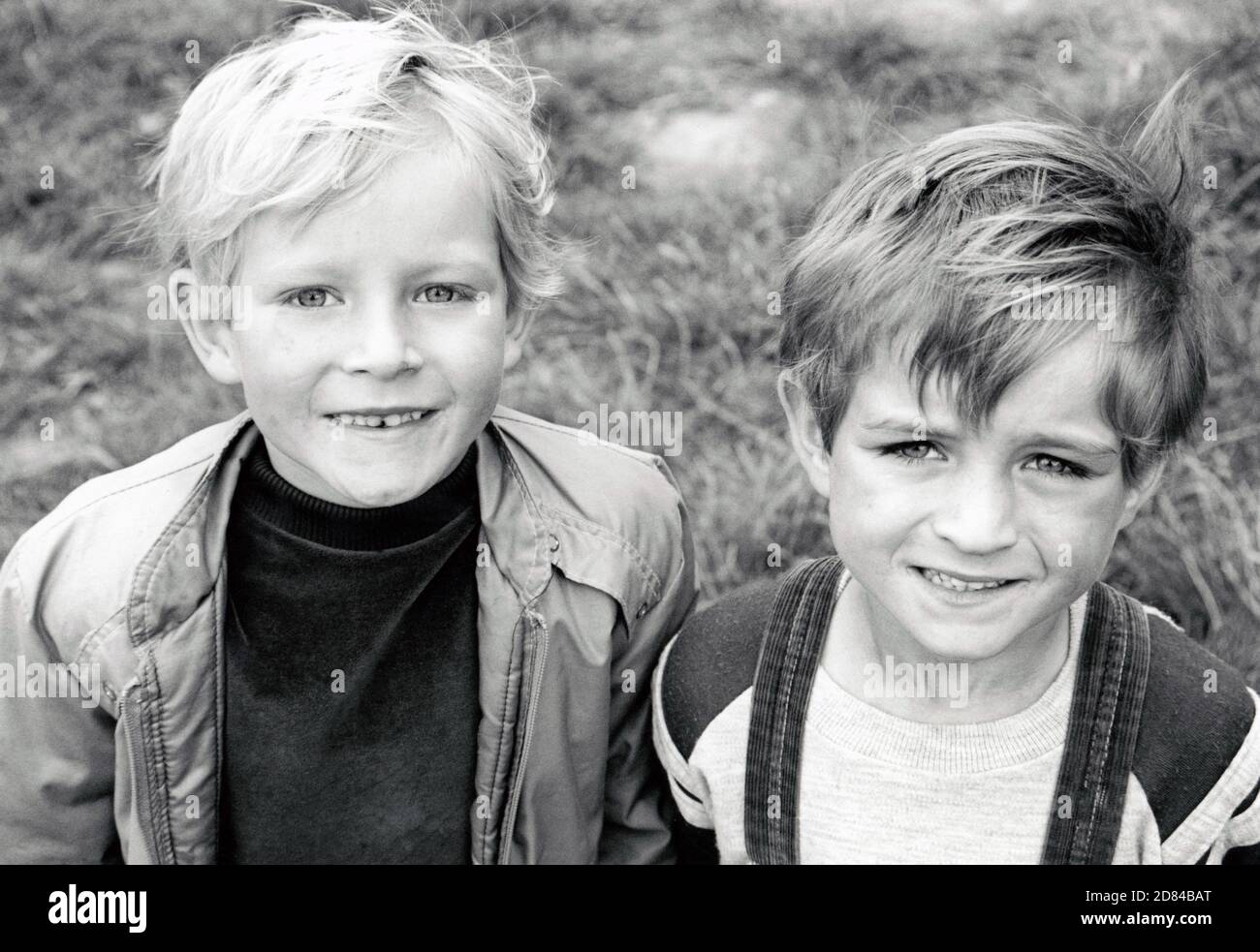 Children, Nottingham UK 1986 Stock Photo