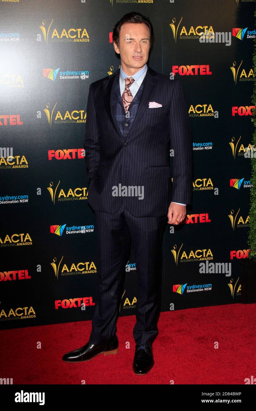 LOS ANGELES - JAN 6:  Julian McMahon at the 6th AACTA International Awards at Avalon Hollywood on January 6, 2017 in Los Angeles, CA Stock Photo