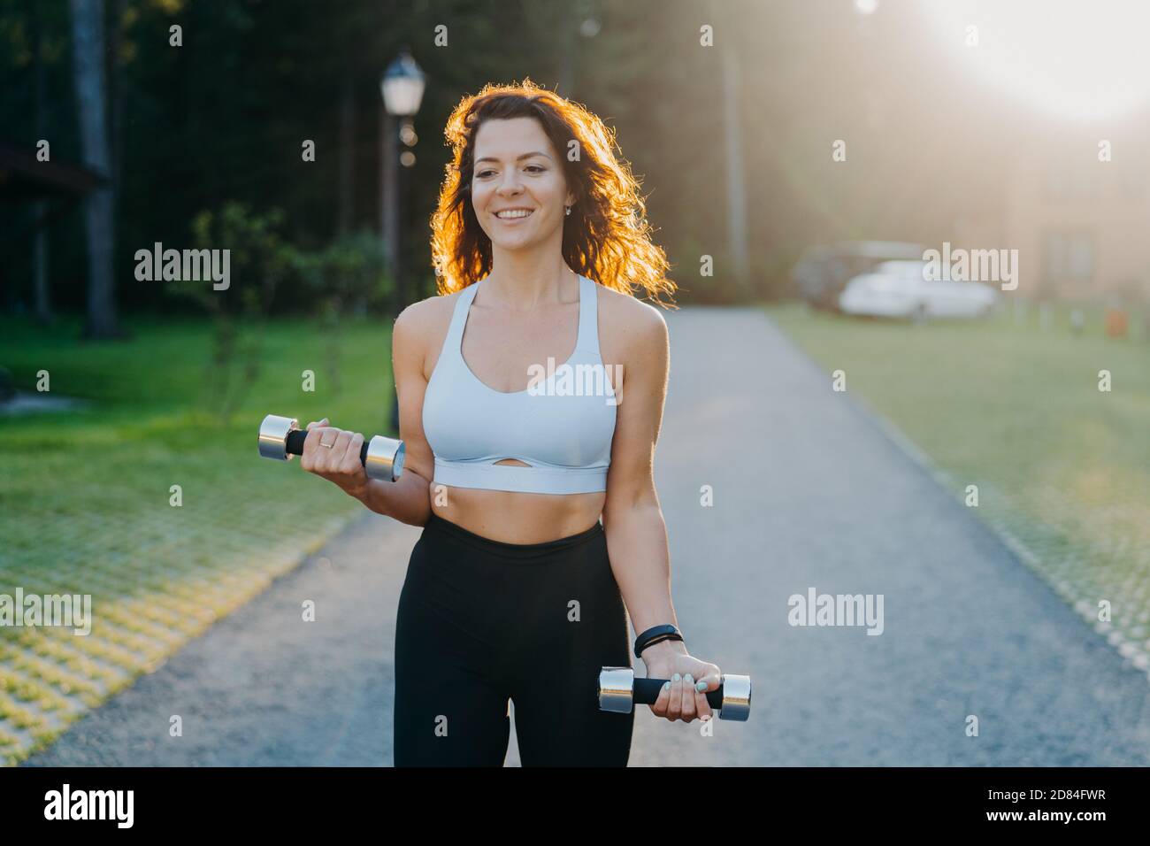 Athletic works leggings hi-res stock photography and images - Alamy