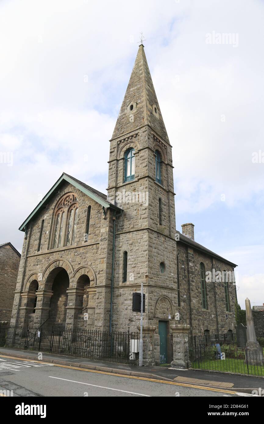Horeb United Reformed Church, Church Street, Builth Wells, Brecknockshire, Powys, Wales, Great Britain, United Kingdom, UK, Europe Stock Photo