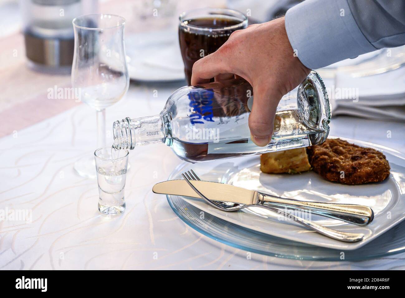 Absolut vodka bottle hi-res stock photography and images - Alamy