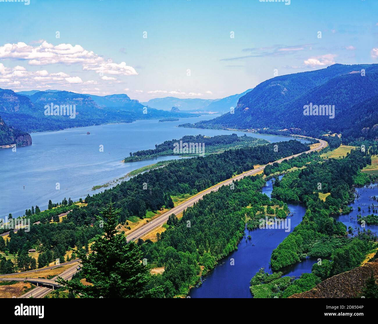 Columbia River Oregon Stock Photo Alamy