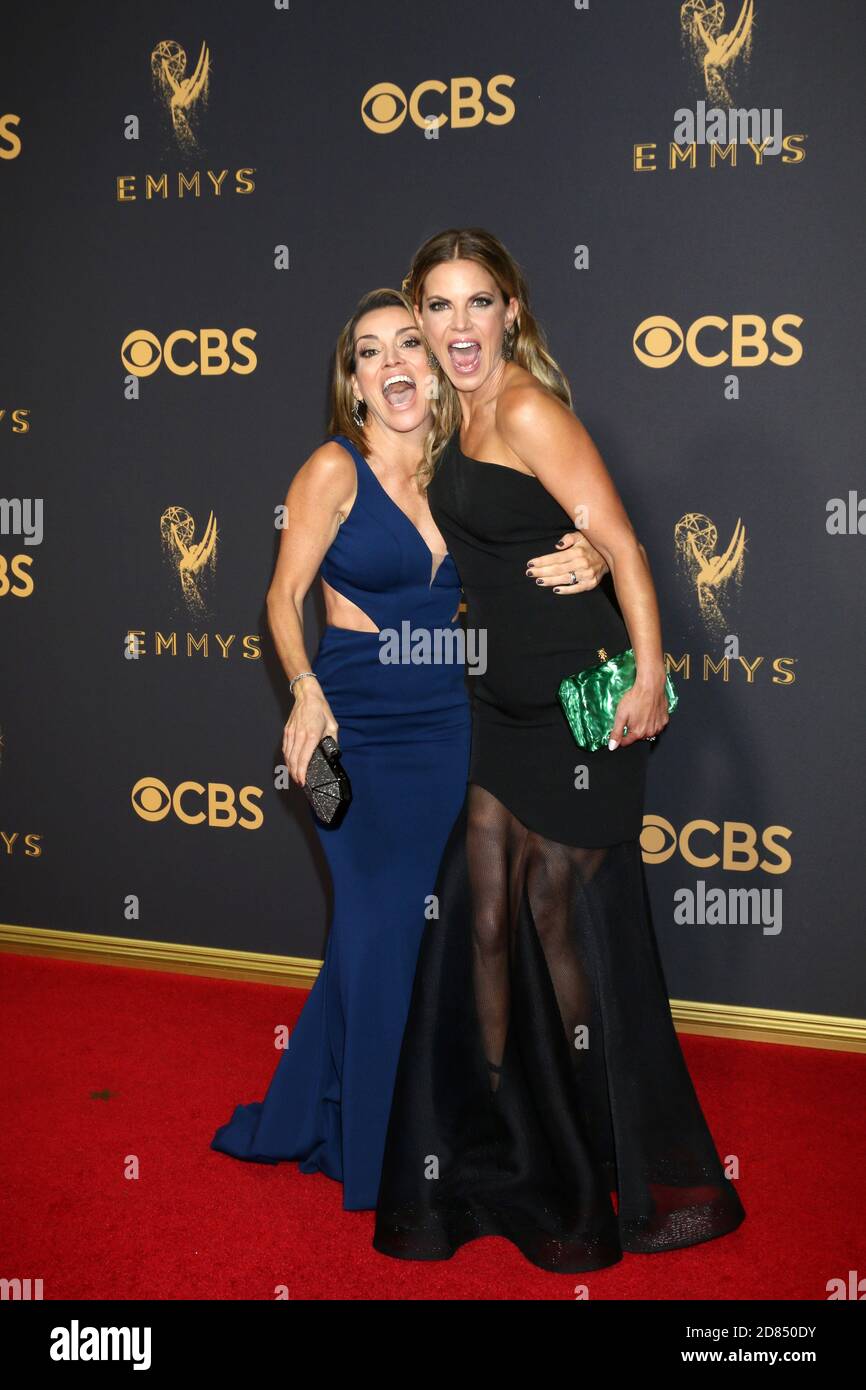 LOS ANGELES - SEP 17: Kit Hoover, Natalie Morales at the 69th Primetime