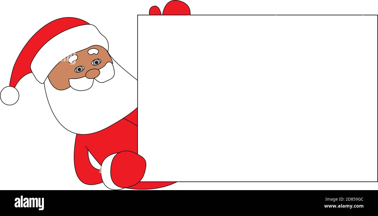 Mara-mi Christmas Boxed Note Cards w Envelopes Brown Skin Santa Ho