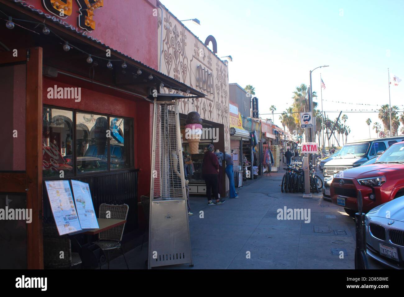 Venice Beach, Ocean Front Walk Stock Photo Alamy