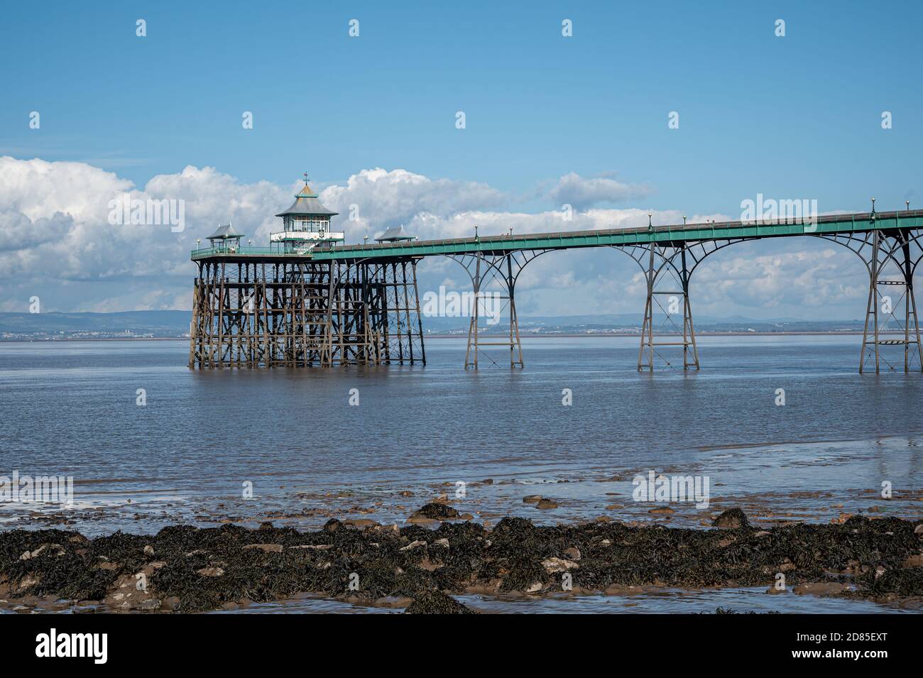 Clevedon seafront somerset england uk hires stock photography and