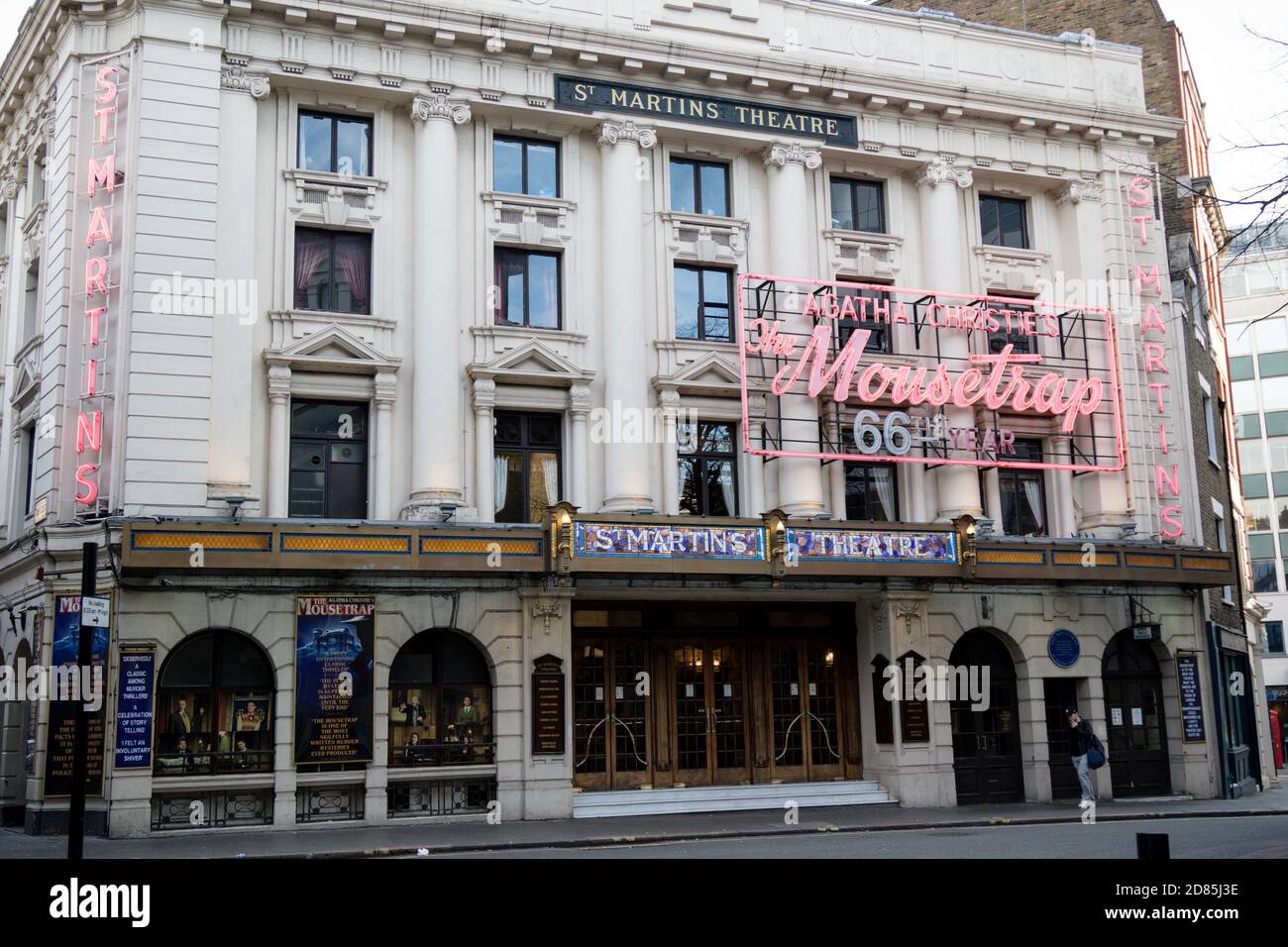 London, United Kingdom, 18th Febuary 2018:-The Mousetrap at St. Martins ...