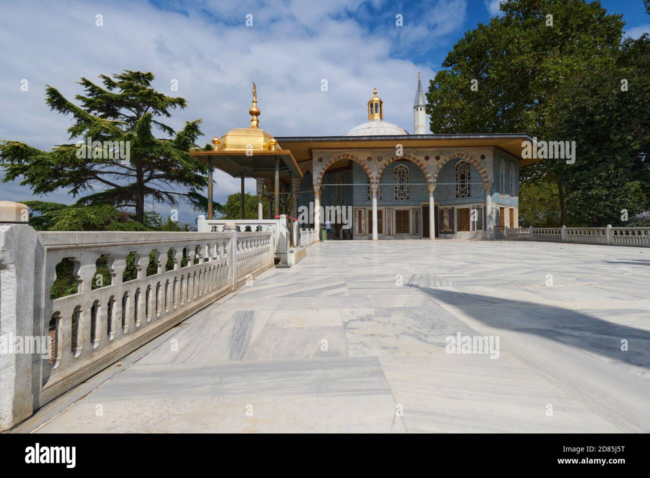 Baghdad Kiosk In Topkapi Palace, Istanbul, Turkey Stock Photo