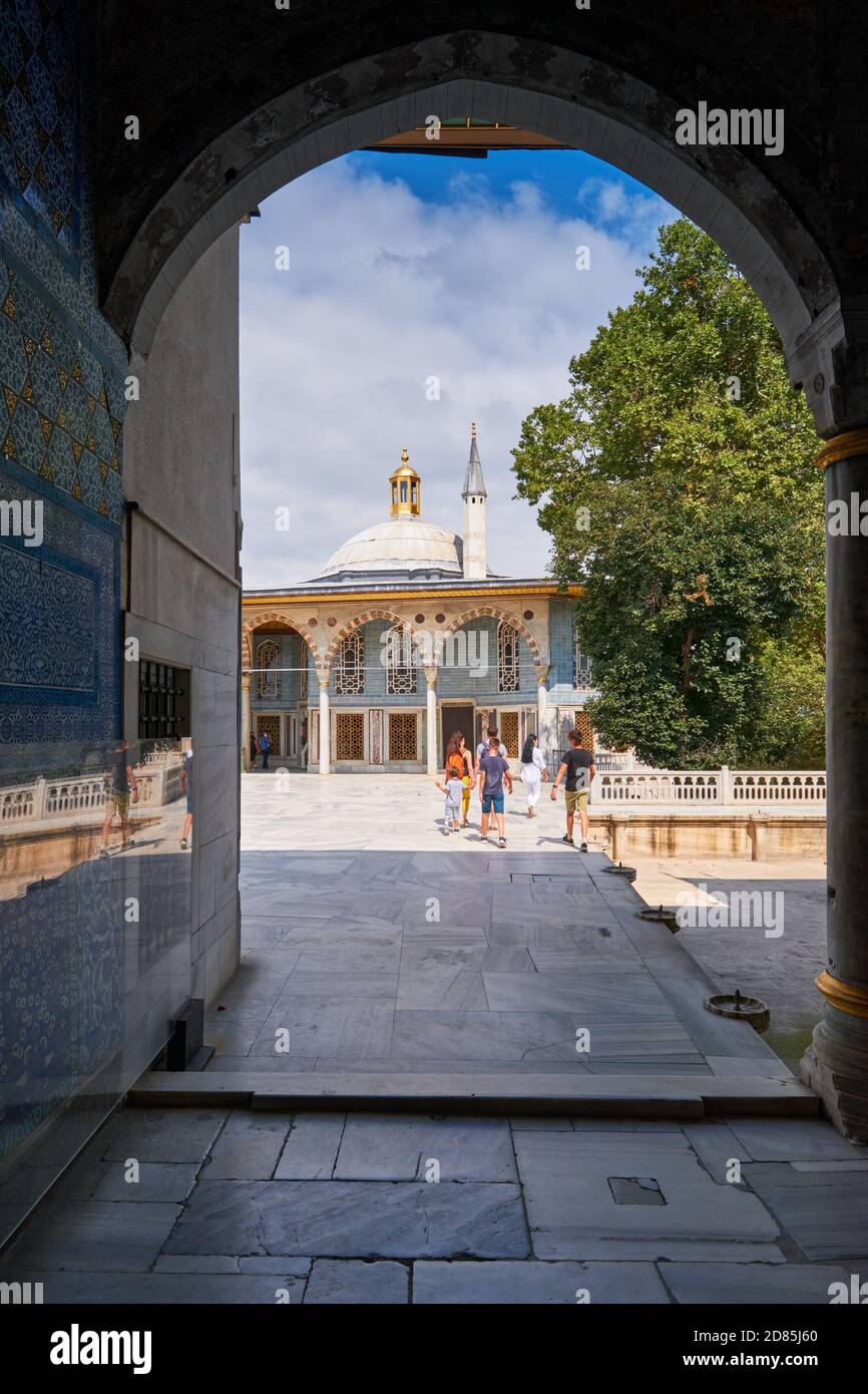 Baghdad Kiosk In Topkapi Palace, Istanbul, Turkey Stock Photo