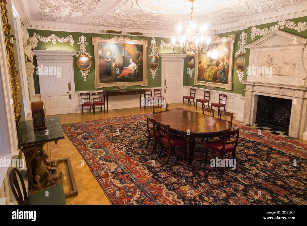The Court Room inside the Foundling Museum, 40 Brunswick Square, Bloomsbury, London WC1N 1AZ