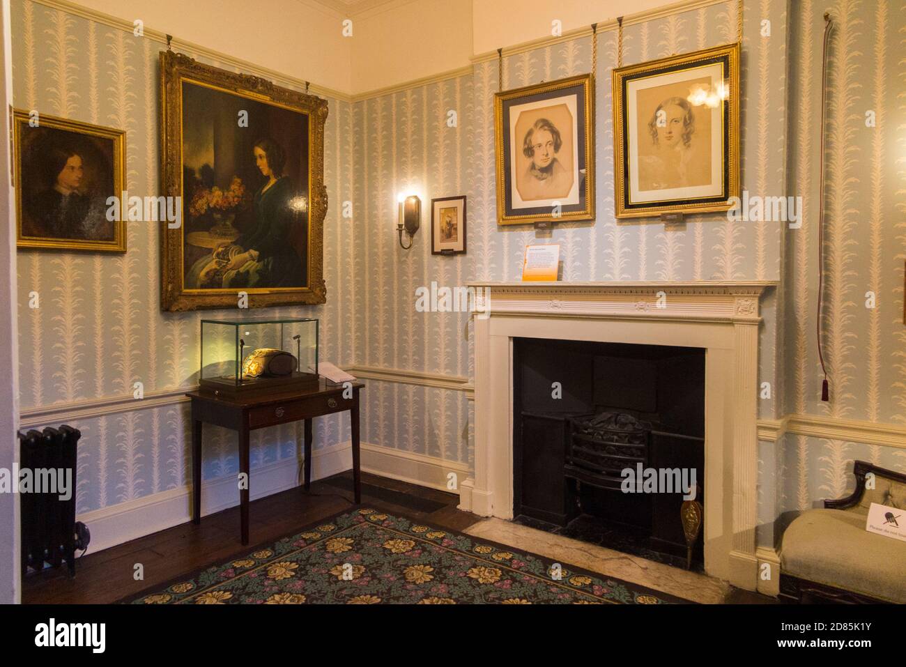 The Morning room of Charles Dickens house inside the Charles Dickens ...