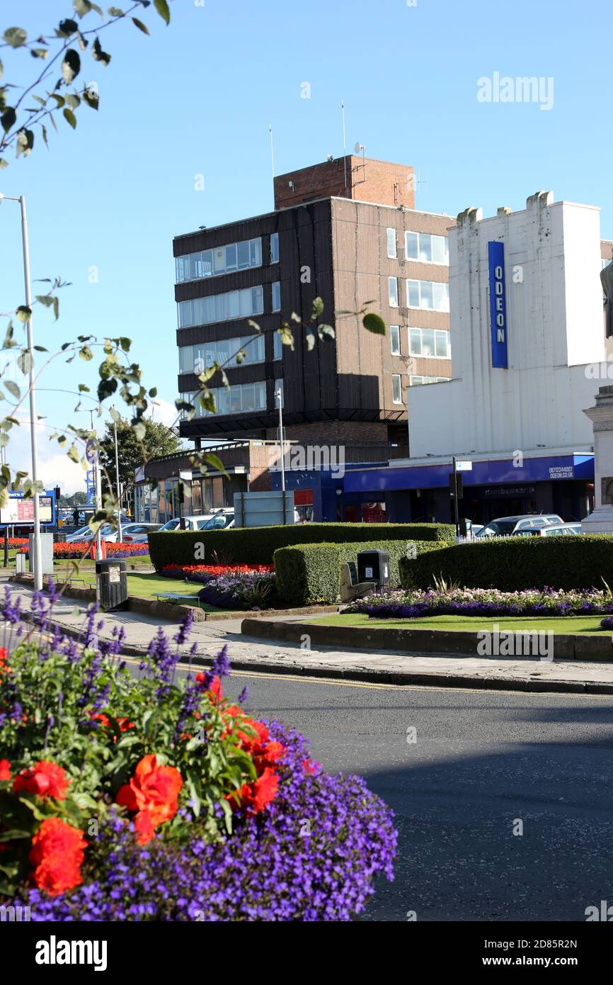 Burns House, Burns Statue Square Ayr. Ayrshire, Scotland, UK. A 1960s