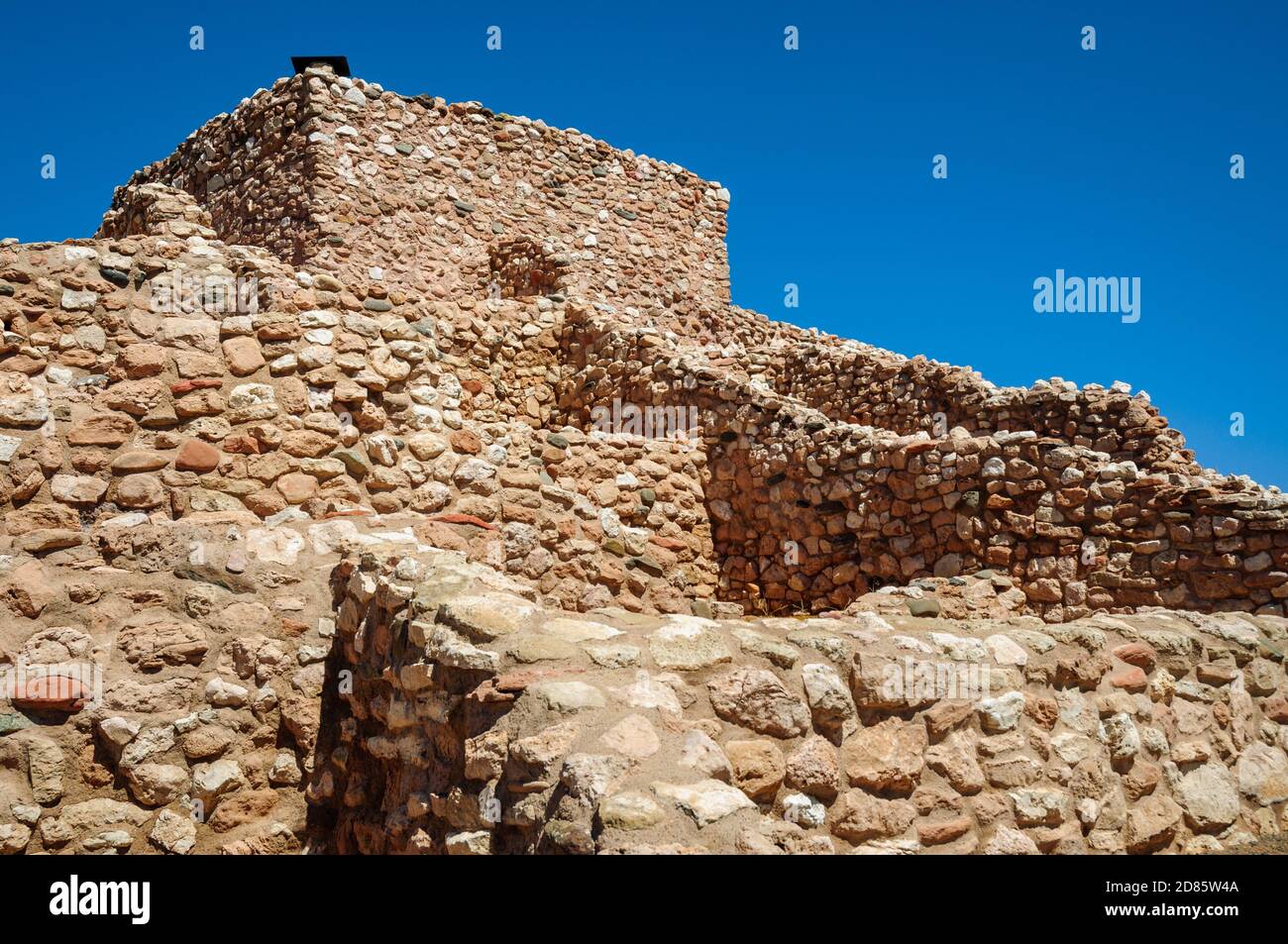 Tuzigoot National Monument, Anasazi Native American Grounds Stock Photo ...