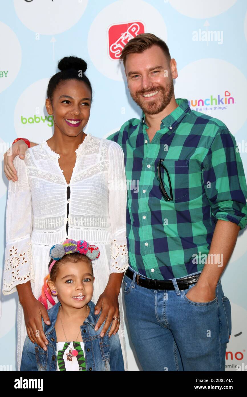 LOS ANGELES - SEP 23: Marsha Thomason, Tallulah Anai?s Sykes, Craig