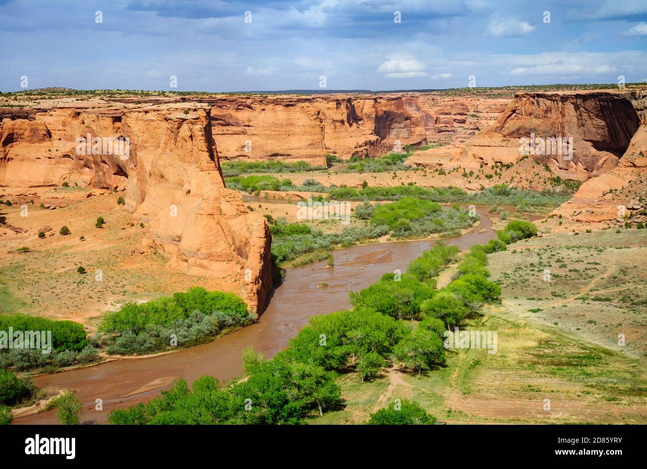 Canyon de Chelly National Monument Stock Photo