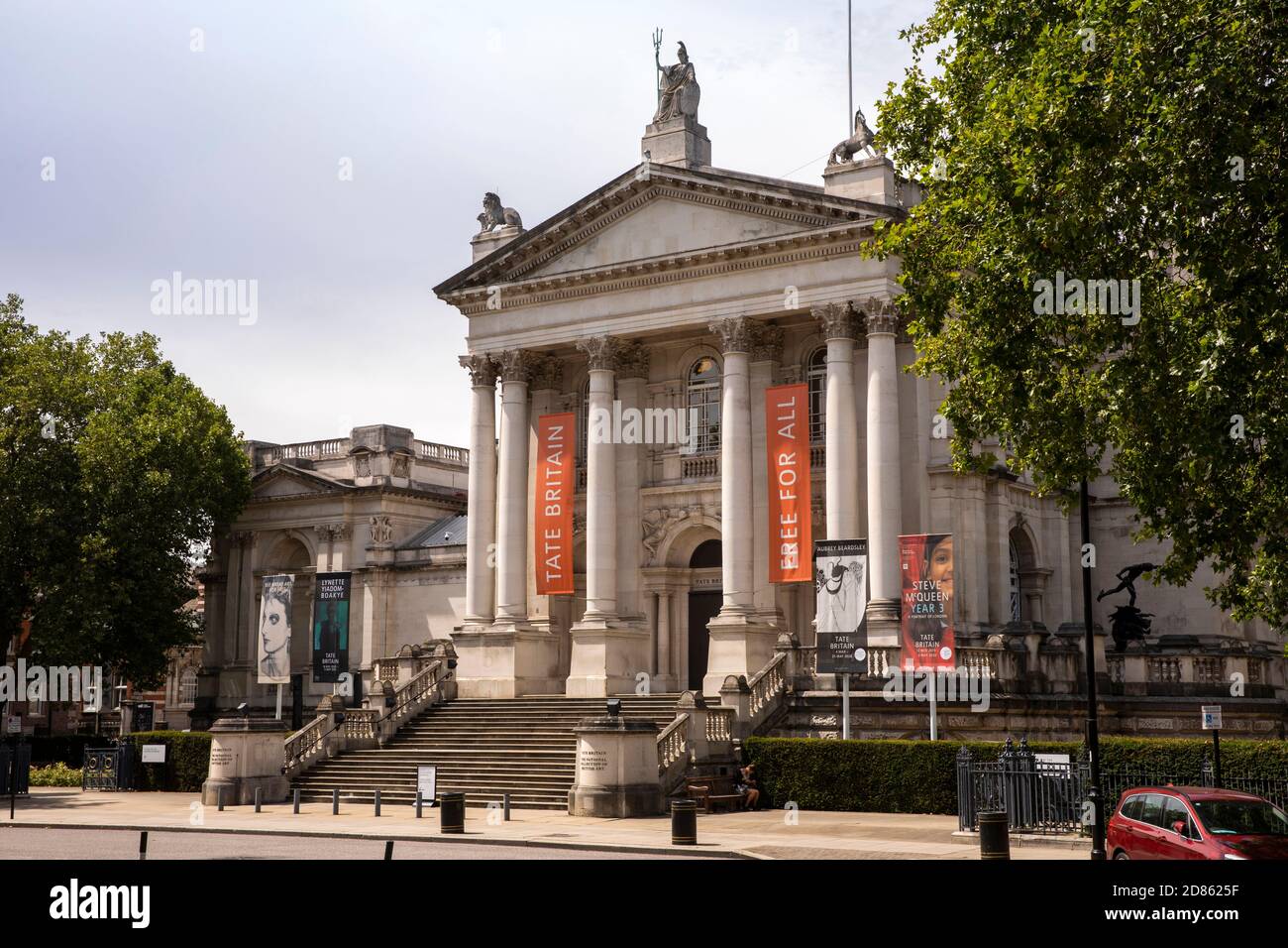 UK, London, Millbank, Tate Britain art gallery Stock Photo