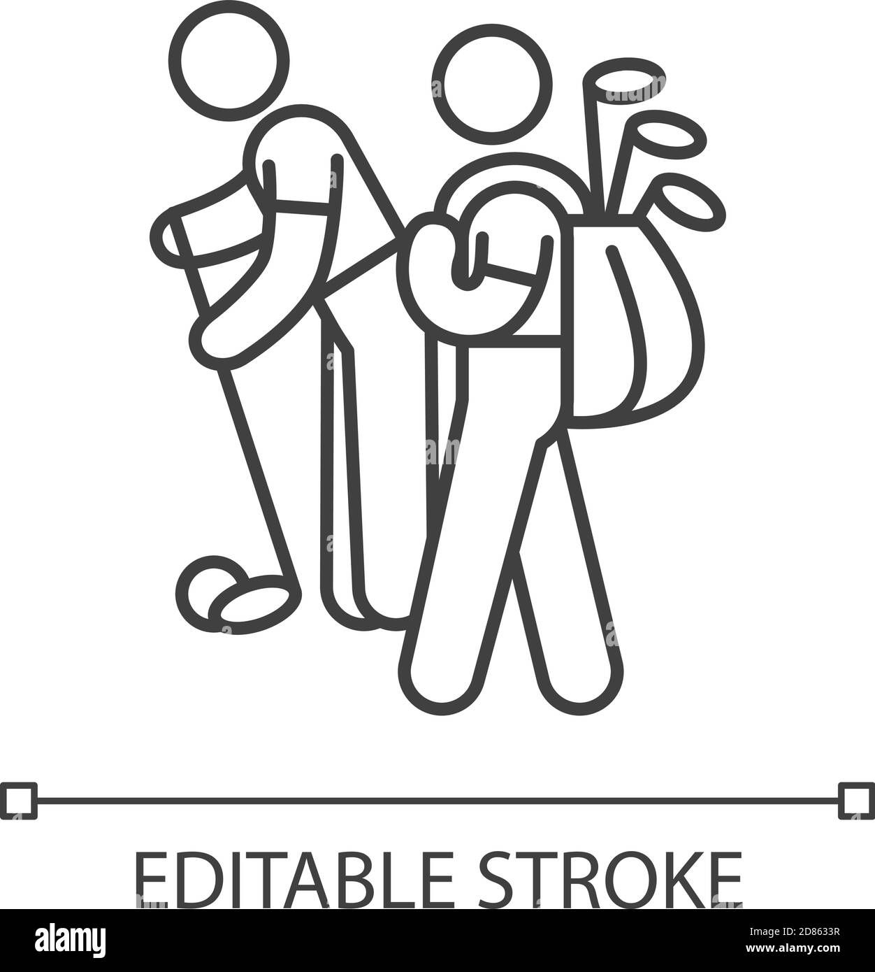 Caddy linear icon Stock Vector Image & Art Alamy