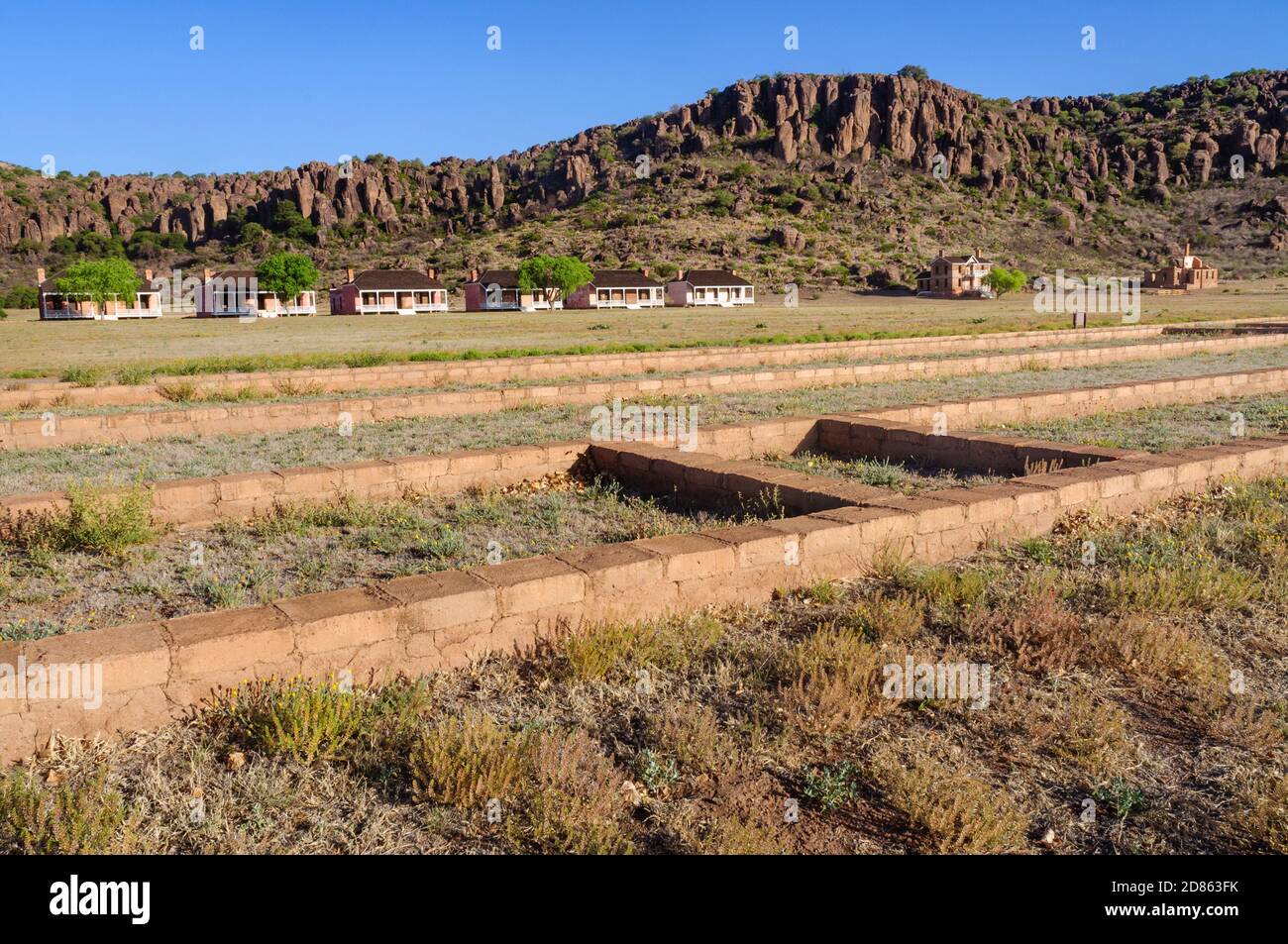 Fort Davis National Historic Site Stock Photo Alamy