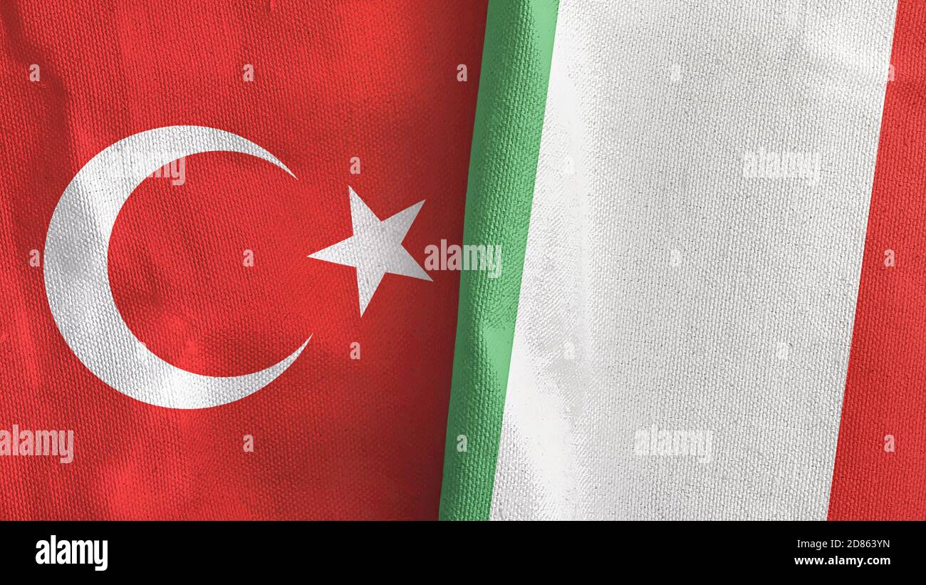 Italy turkey flag hi-res stock photography and images - Alamy