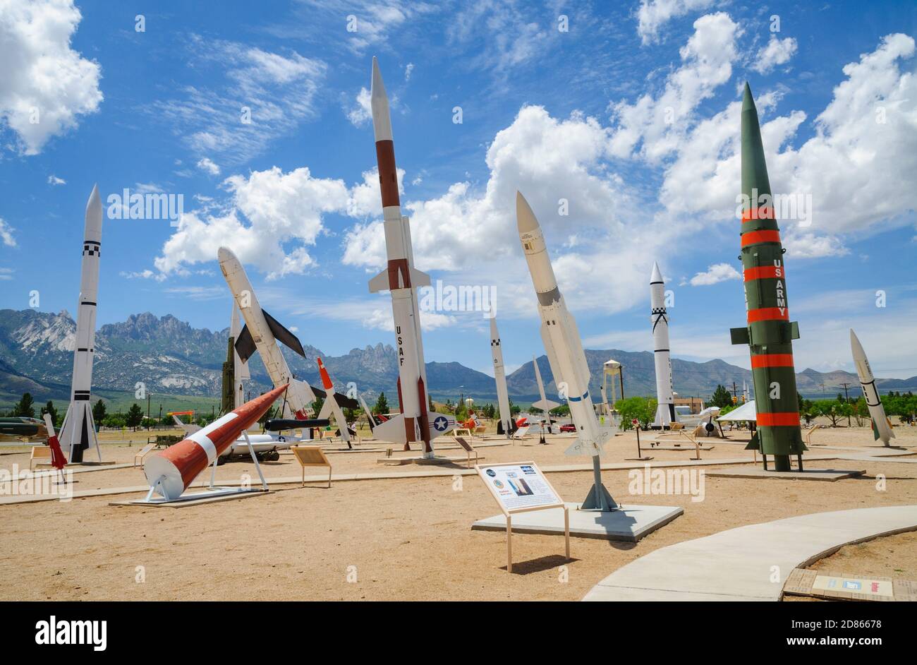 White Sands Missile Range Museum Stock Photo Alamy