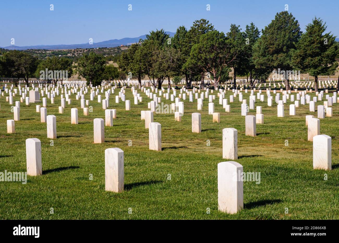 Fort Bayard National Cemetery Stock Photo Alamy