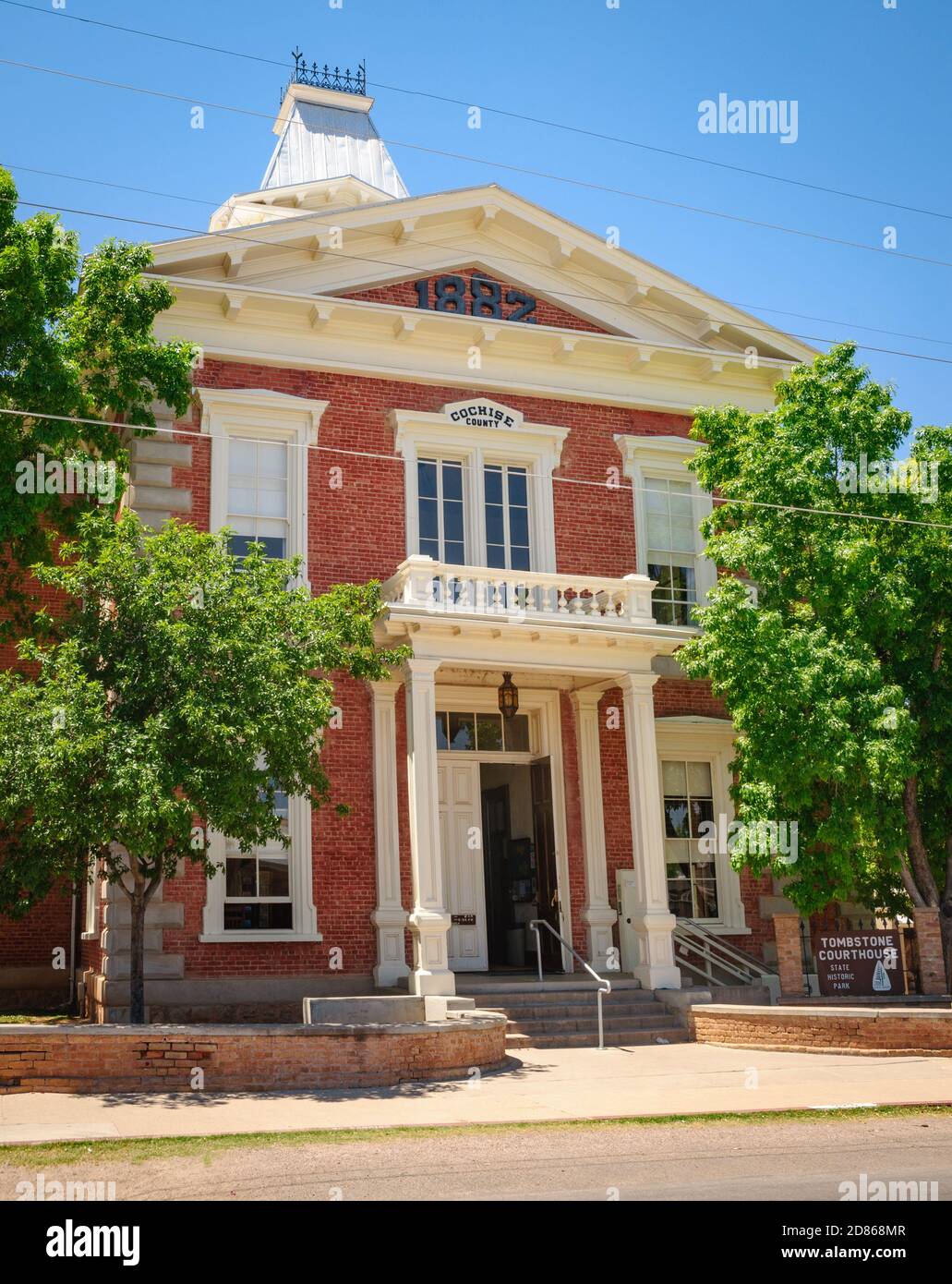 The historic town of Tombstone, Arizona Stock Photo