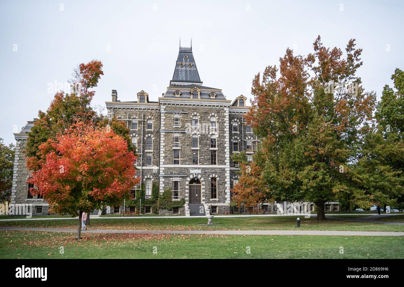 Cornell university building in ithaca hires stock photography and