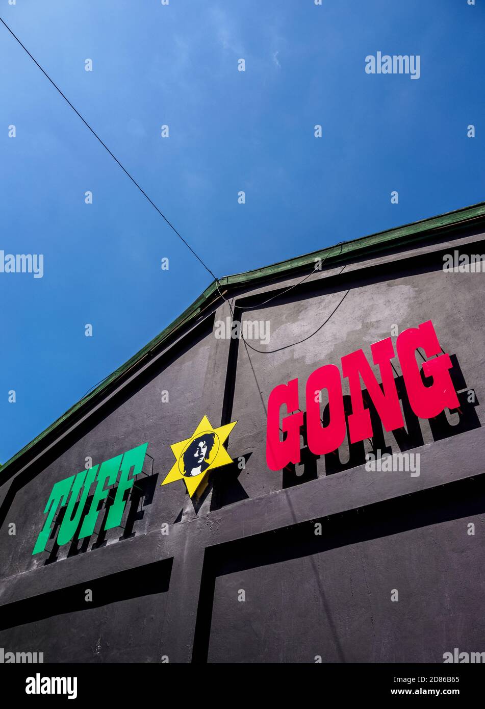 Tuff Gong Recording Studio, detailed view, Kingston, Saint Andrew