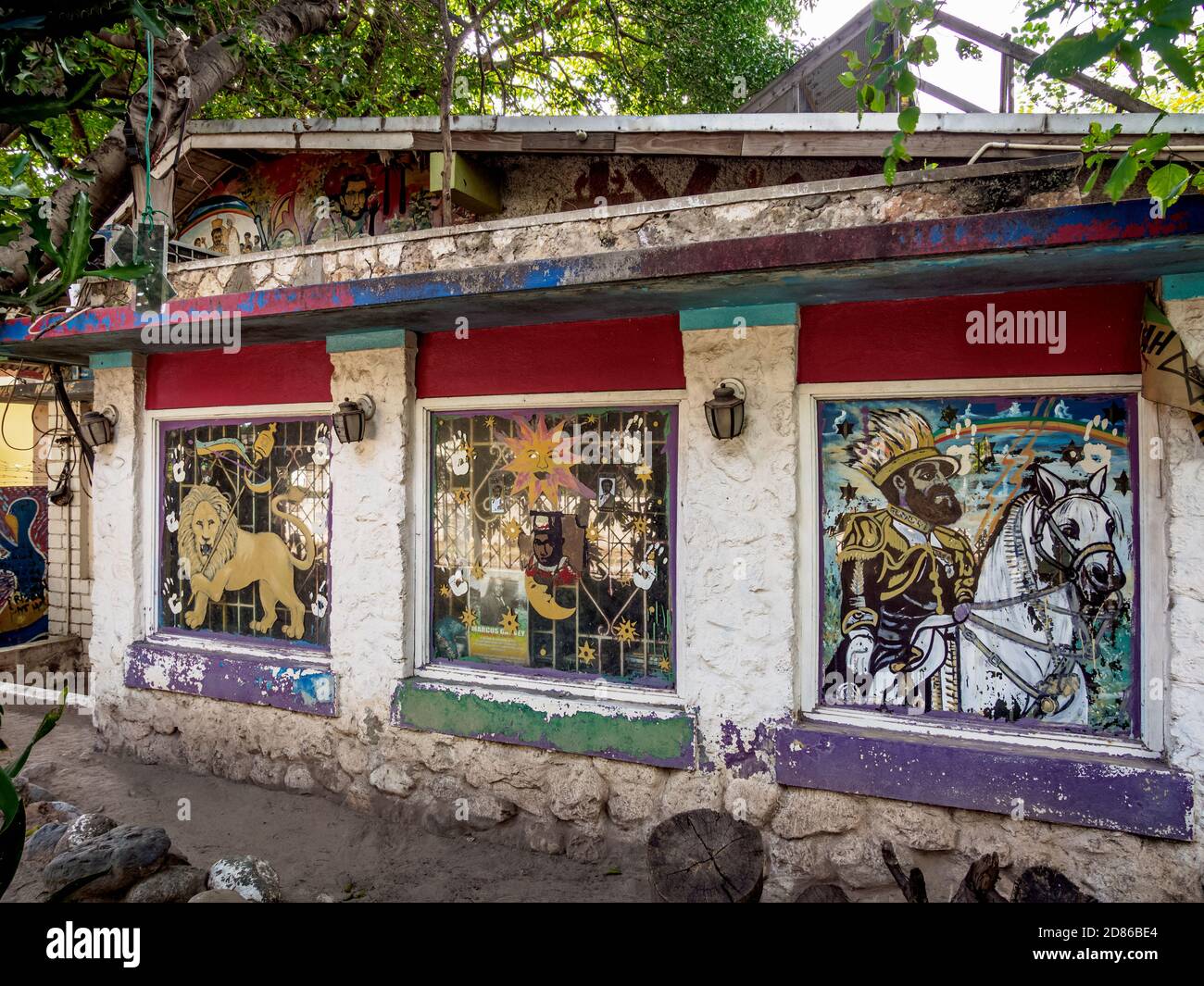 リー・ペリーのハウス Lee Scratch Perry House, detailed view, 5 Cardiff Crescent