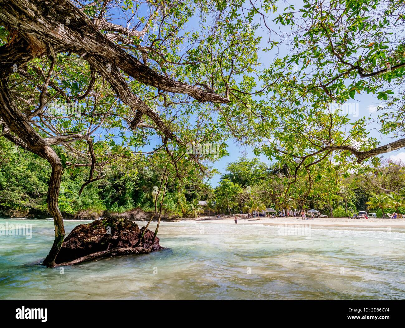 Frenchman's Cove Beach, Portland Parish, Jamaica Stock Photo Alamy