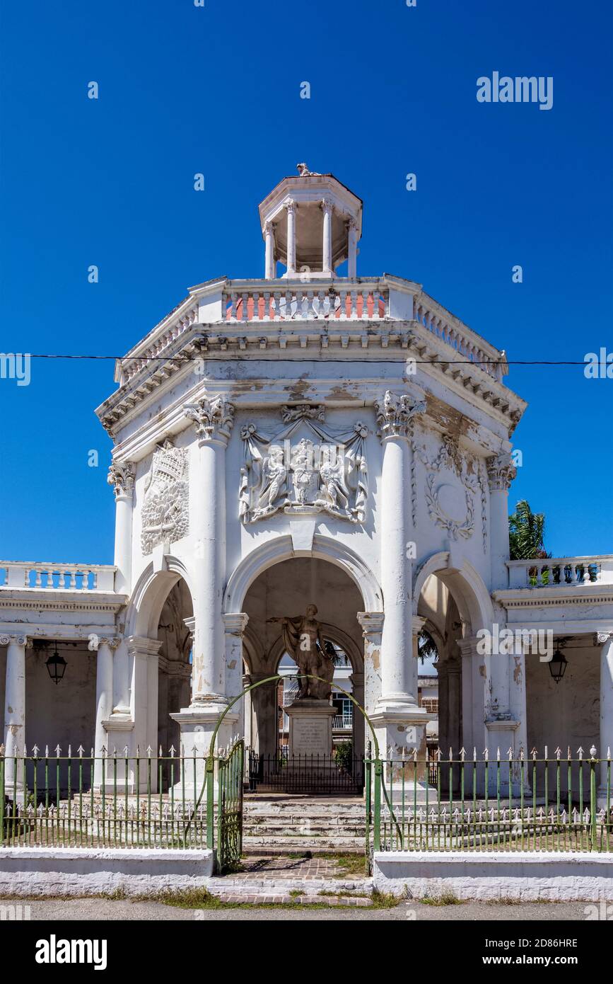 The Rodney Memorial, Main Square, Spanish Town, Saint Catherine Parish ...