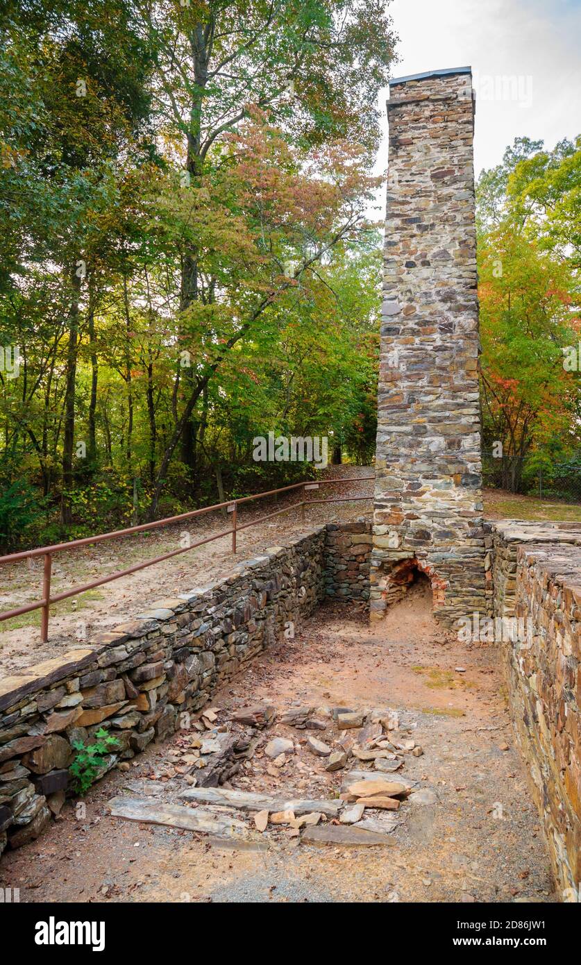 Reed Gold Mine State Historic Site Stock Photo - Alamy
