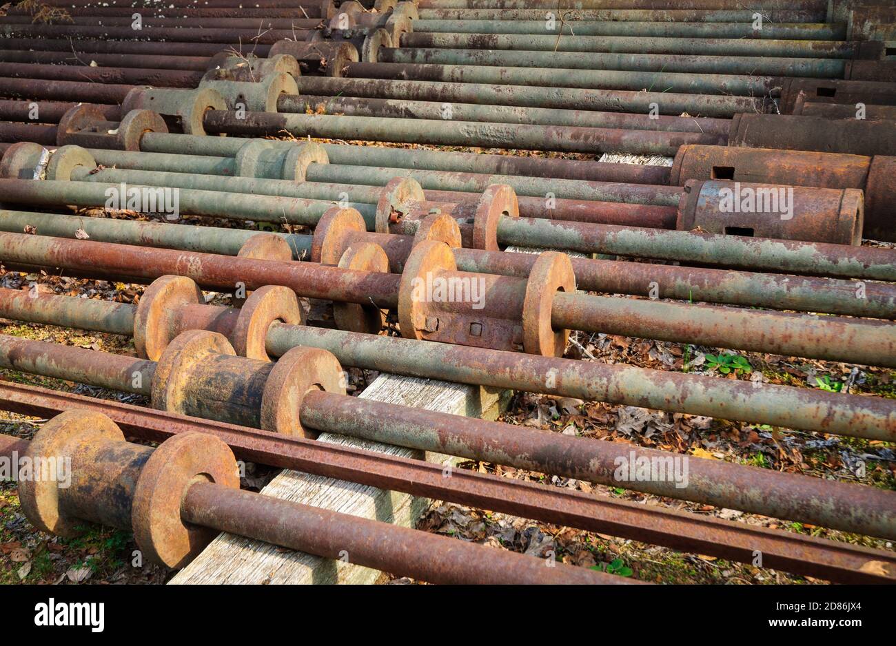 Reed Gold Mine State Historic Site Stock Photo Alamy