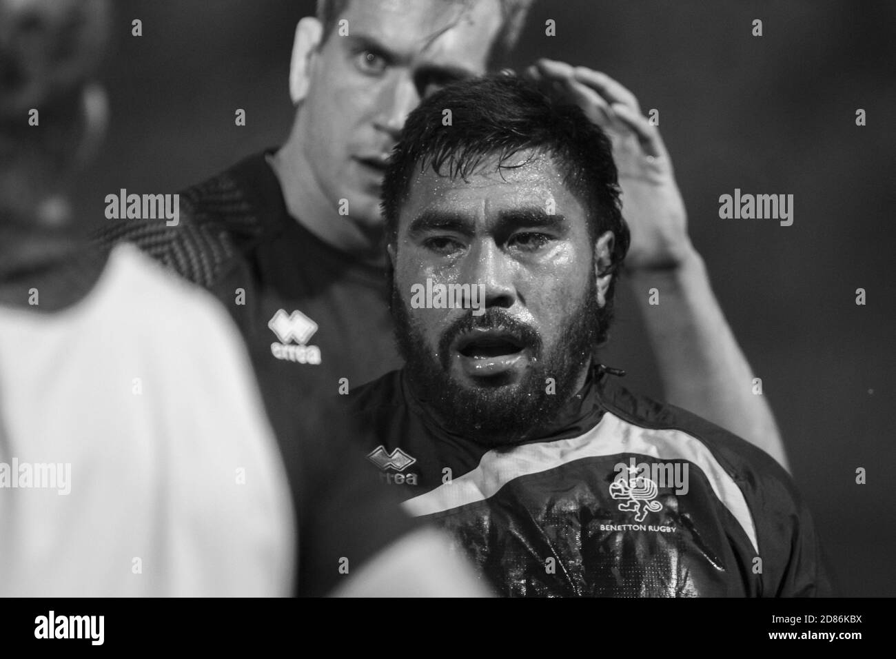 Treviso, Italy. 23rd Oct, 2020. Hame Faiva (Treviso) during Benetton Treviso vs Scarlets Rugby, Rugby Guinness Pro 14 match in Treviso, Italy, October 23 2020 Credit: Independent Photo Agency/Alamy Live News Stock Photo