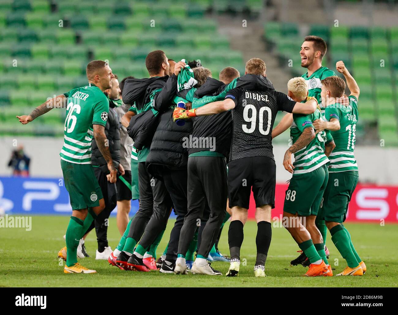 Ferencváros meaningful ties with Groupama on - Coliseum