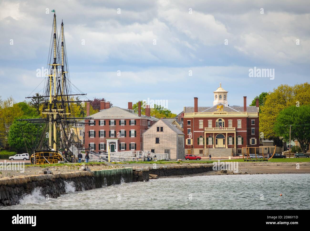 Salem Maritime National Historic Site Stock Photo Alamy