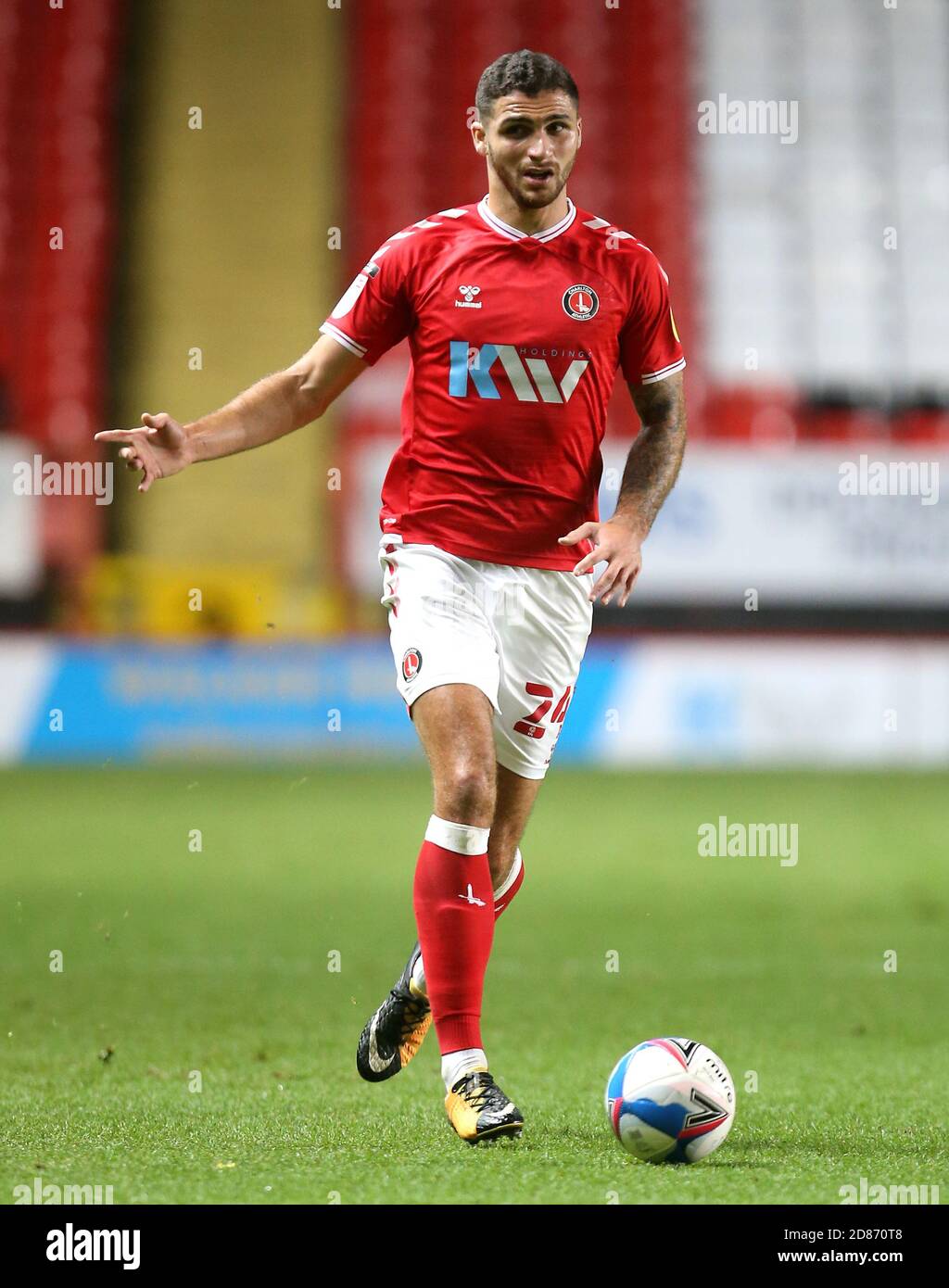 Charlton Athletic's Ryan Inniss in action during the Sky Bet League One ...