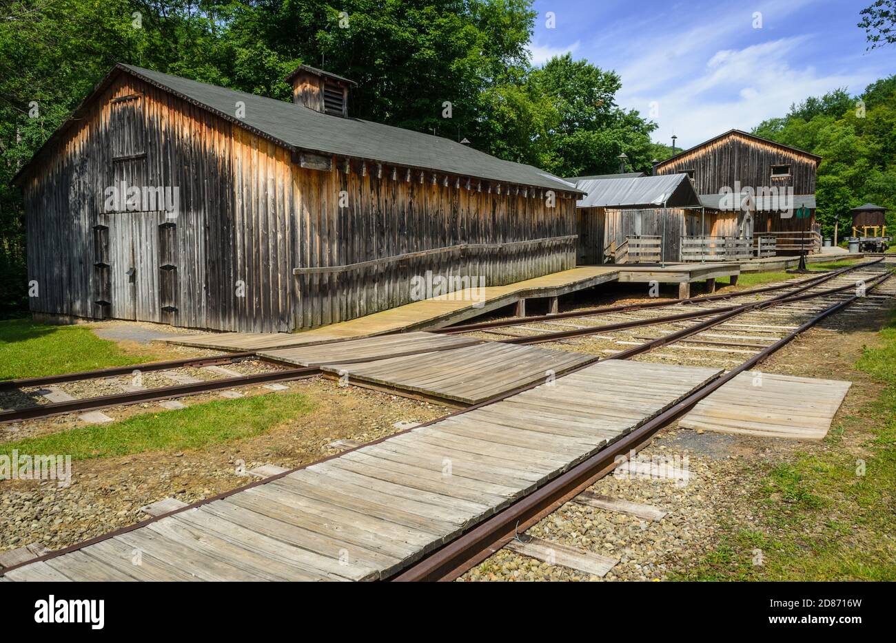 Pennsylvania Lumber Museum Stock Photo Alamy